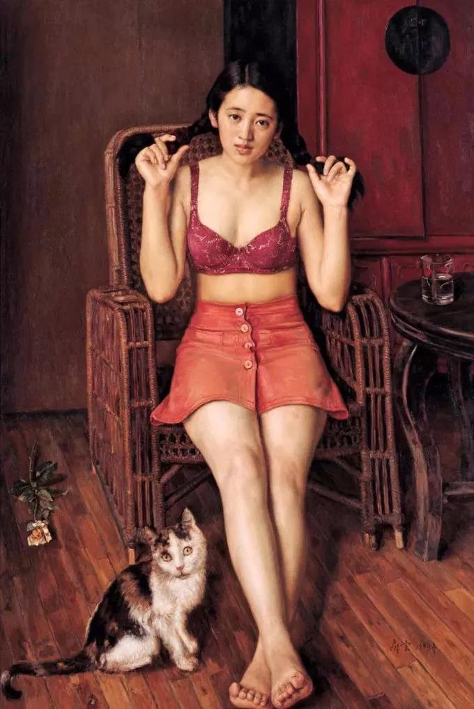 新婚作画拍卖,新婚画妻子