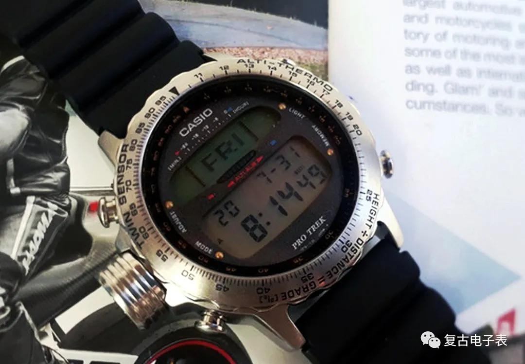 搭载多重边框计算方式的双重感应器CASIOalt7000