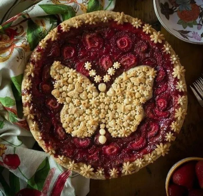 中式创意高颜值糕点,好看的艺术糕点