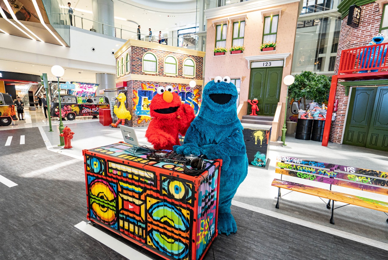 长沙ifs芝麻街视频素材,ifs潮玩店长沙