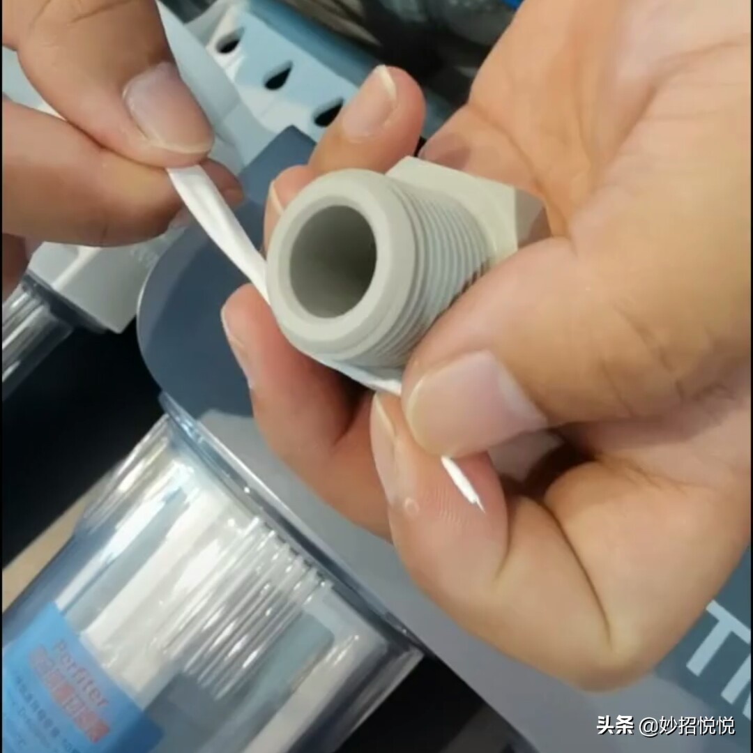 你是不是缠错了？防水生料带的正确缠绕方法，学会了赶紧试试