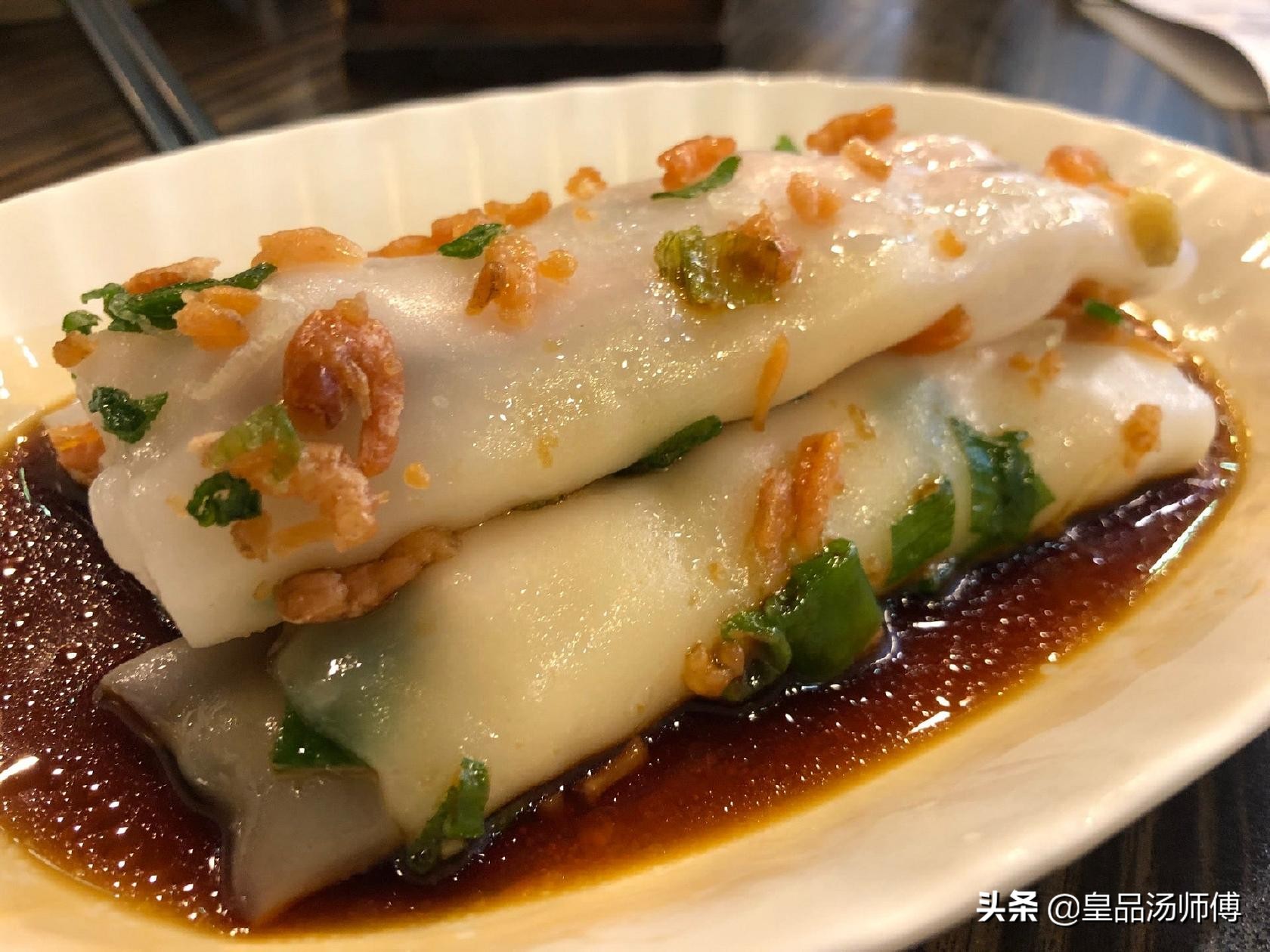 肠粉葱香酱汁的配方,顶级肠粉汤配方教程