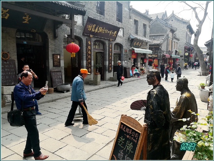 周村古商城到周村火车站,周村古商城周村烧饼博物馆