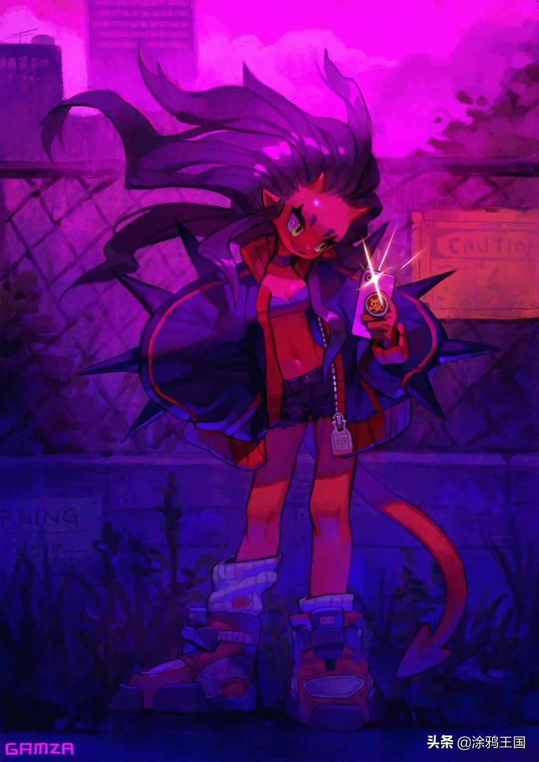 LEEMK,GAMZA/贯彻爱与真实的邪恶|插画分享