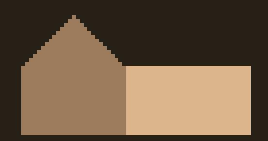 像素画房子,一看就会画的画是什么