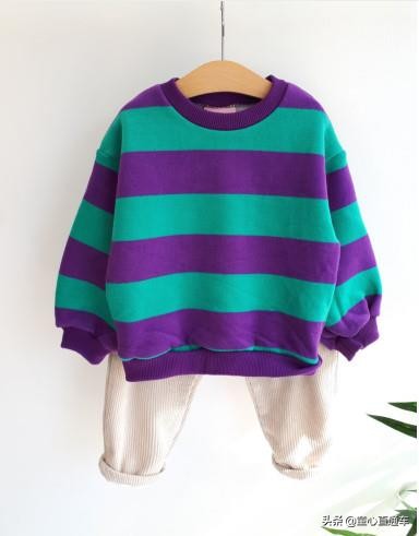 韩国童装短袖t恤搭配,早秋流行什么衣服童装