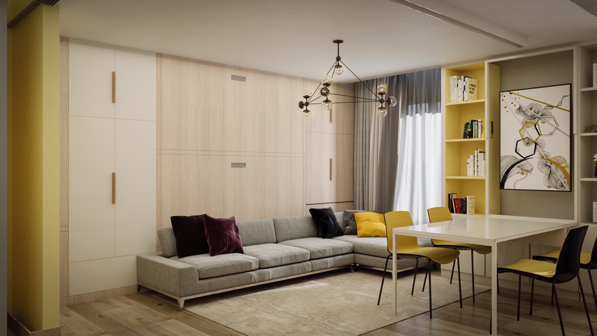 不到40平小户型设计,小户型公寓住宅风格