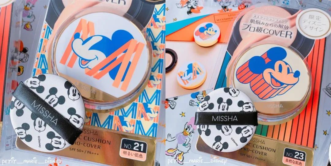 missha气垫联名,missha气垫白红