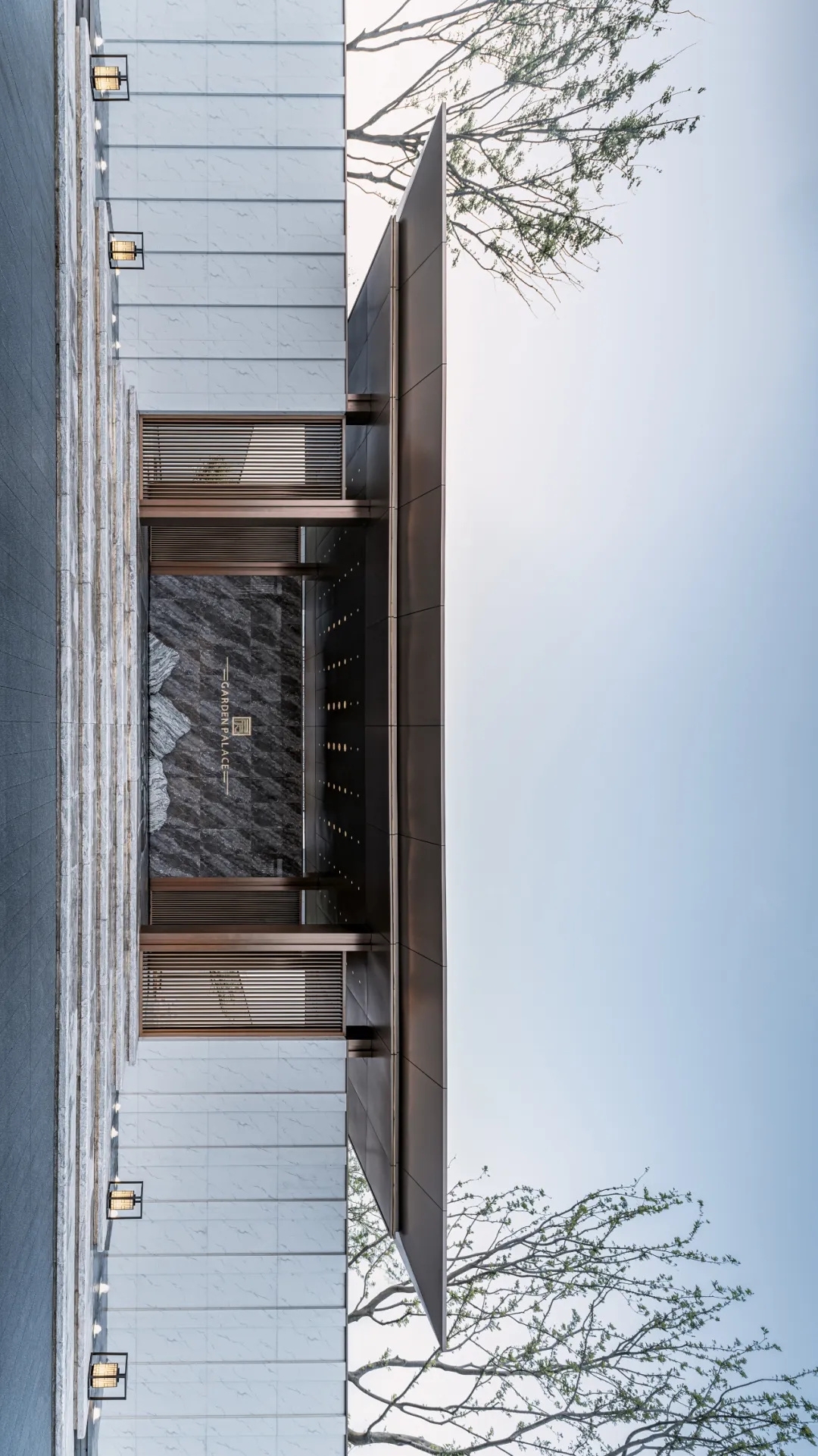 小区大门入口设计二（现代大气简约·新亚洲风格）