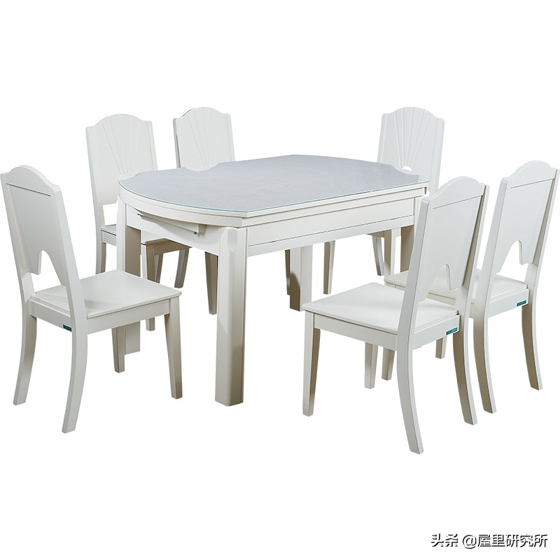 餐桌椅组合小户型家用现代简约,极简小户型餐桌椅推荐