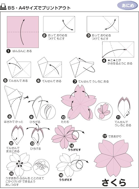 各种折纸方法教程详细图解,各种折纸方法图解中文版