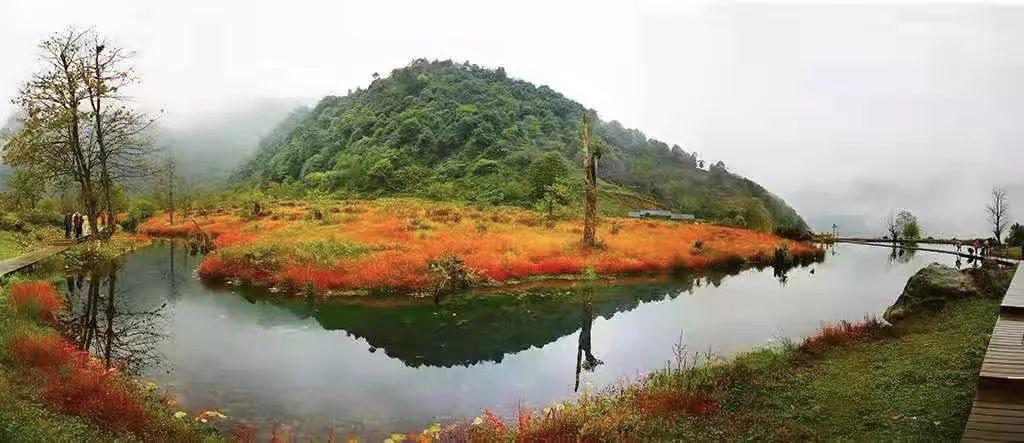 红了！黑竹沟迎来颜值巅峰，分分钟带你穿越五彩童话世界