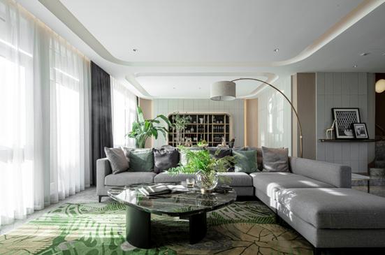 点石现代轻奢装修效果图,点石装饰怎么样