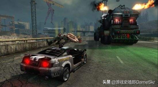 在车上装火箭,在车上装武器对战游戏