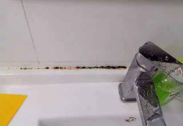 洗手盆玻璃胶发霉发黑怎么解决,水槽玻璃胶发黑发霉怎么办