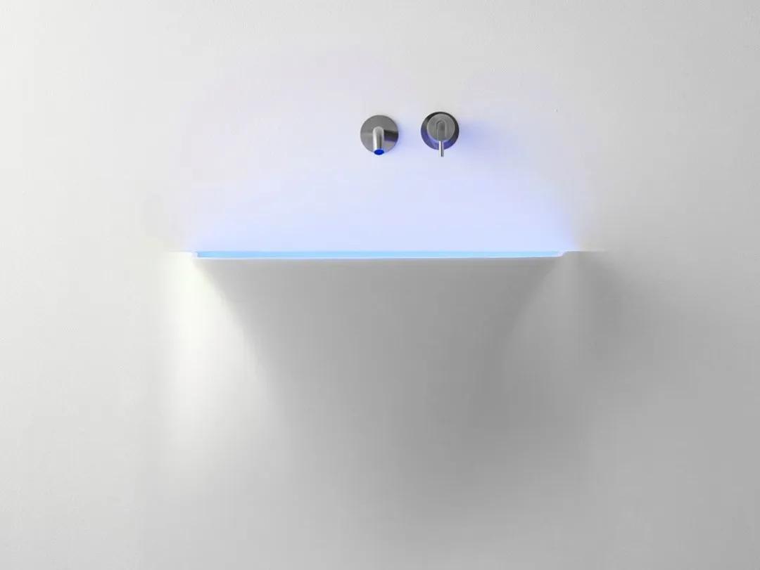 高颜值小型洗手池一体,100款超美的景观雕塑