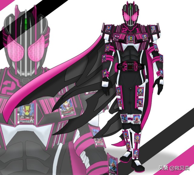 帝骑神主21形态vs崇皇形态,假面骑士帝骑的最终驾驭形态