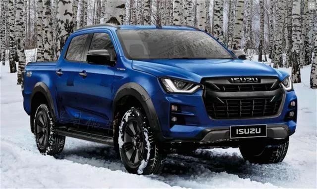 新款五十铃dmax皮卡图,五十铃dmax旧款改新款