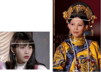 菱形形脸最好的补救方法,菱形脸明星发型配饰