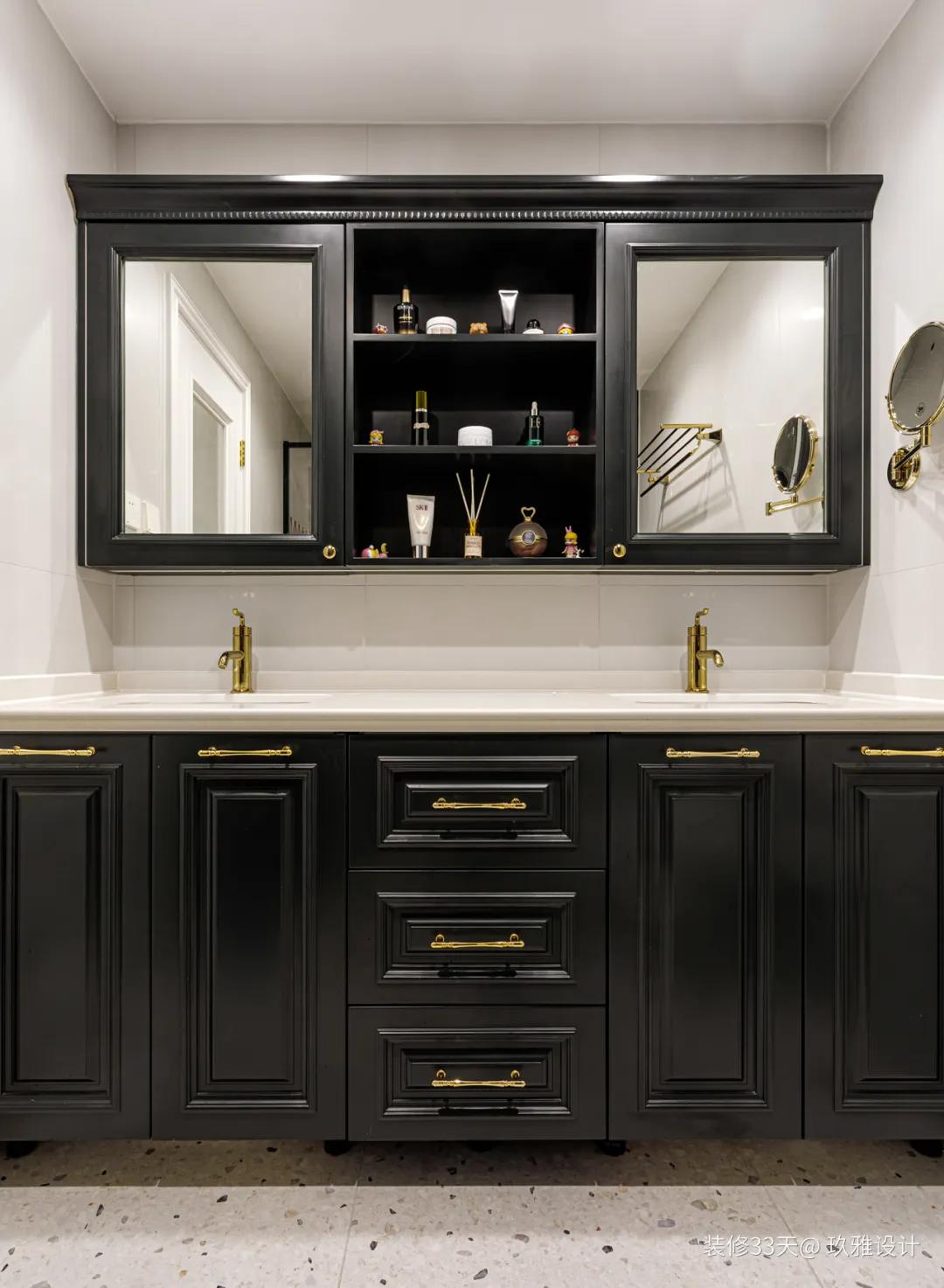 洗手盆上面可以不安装镜子吗,洗手台的镜子对着门怎样装修好