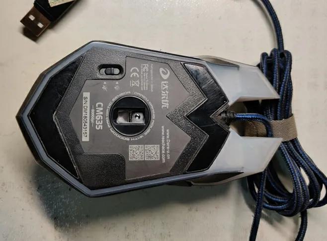 达尔优六代鼠标,达尔优鼠标维修