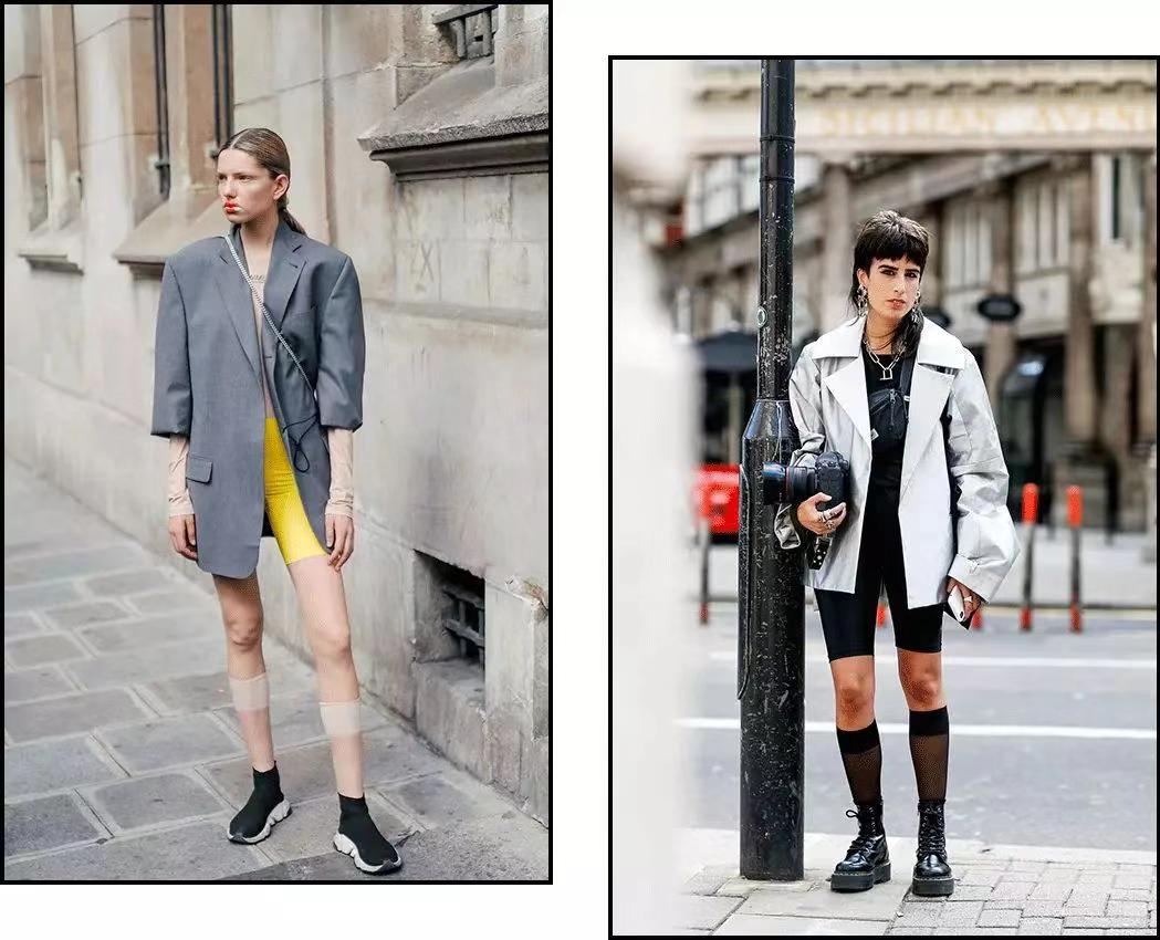 又好看又潮的中筒袜,适合夏天穿的中筒袜高颜值