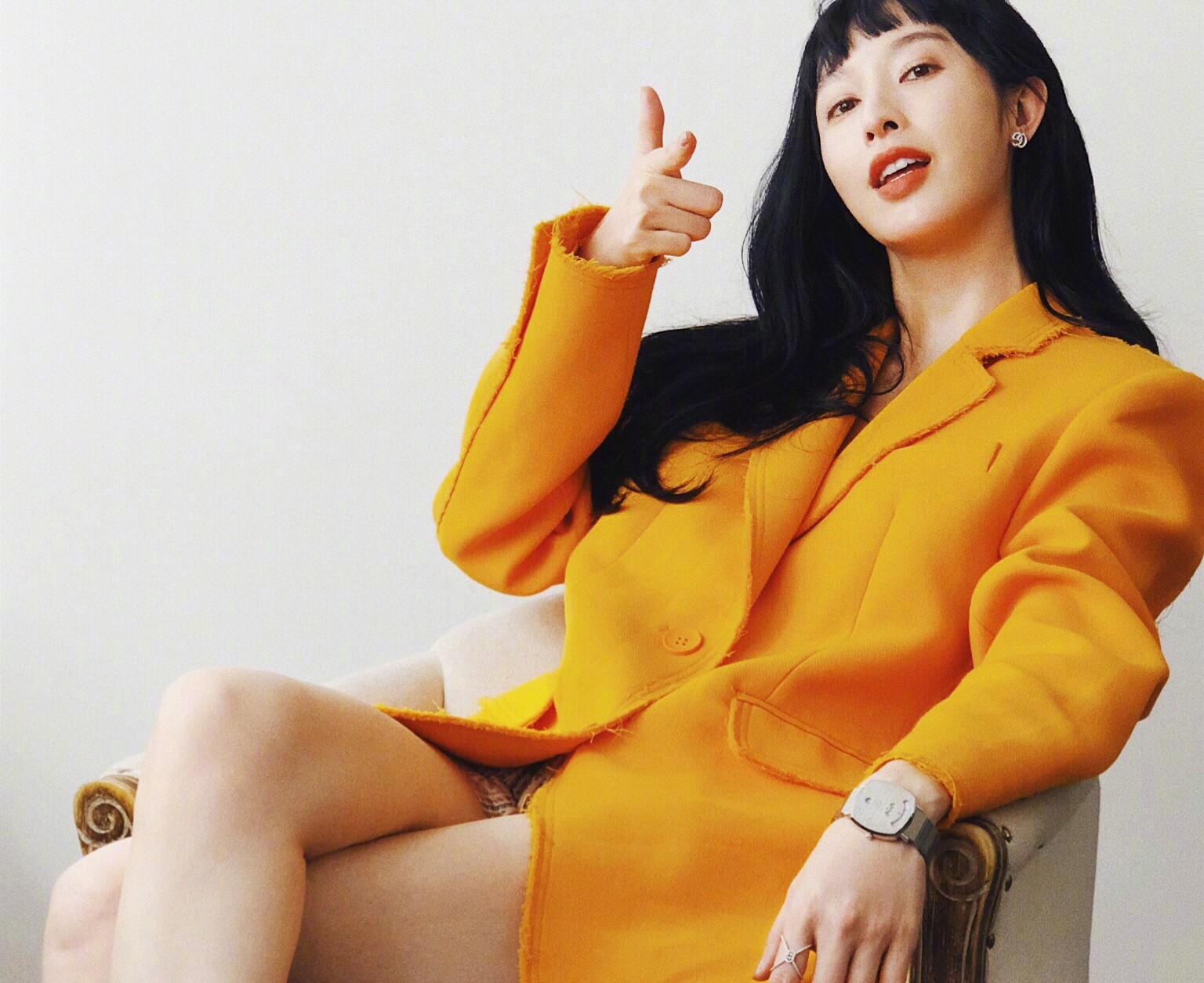 张俪皮衣,明星张俪皮衣搭配