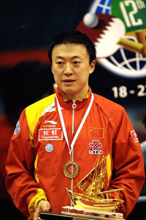 世乒男单决赛马龙夺冠原视频,全运会男乒乓球4强为啥没有马龙