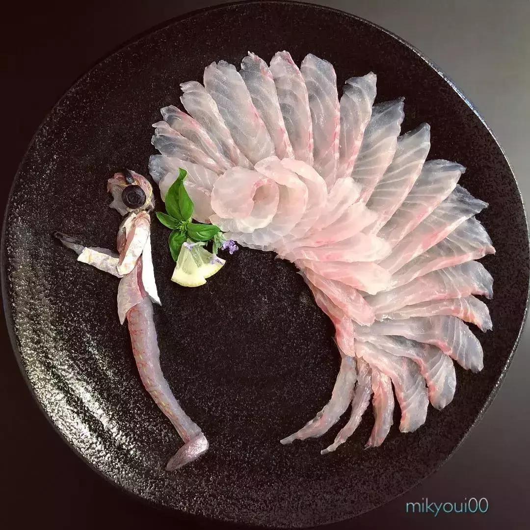 他用3d作画每张图都美到窒息,用三文鱼作画也能美到爆