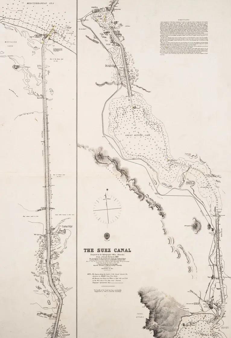 苏伊士运河损失,苏伊士运河的重大事件