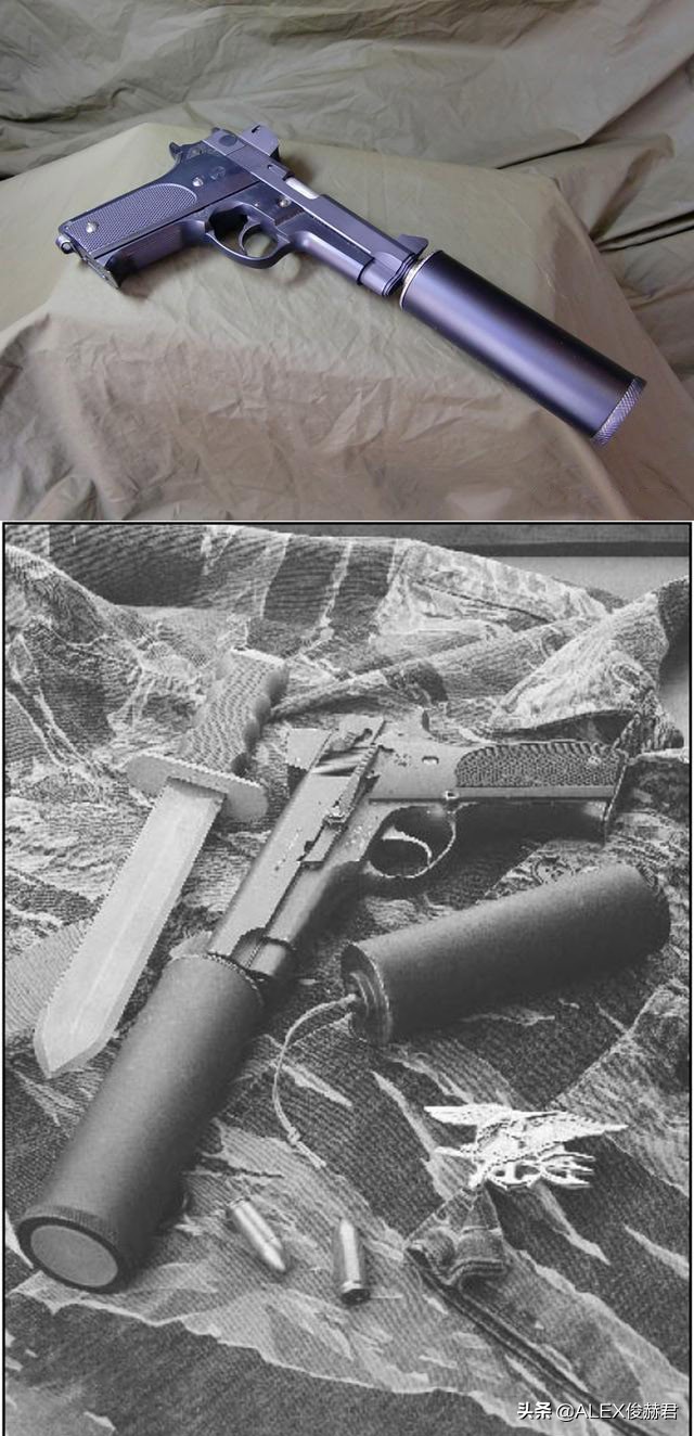 海豹突击队单兵装备枪械手枪,海豹突击队手枪作战