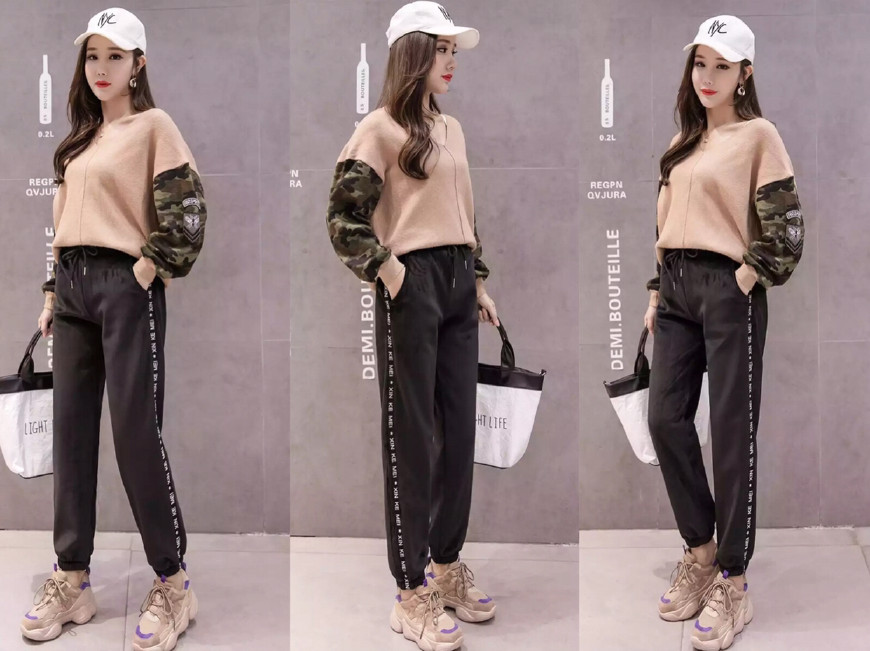 冬季鞋休闲运动小脚裤,休闲运动裤冬穿搭鞋