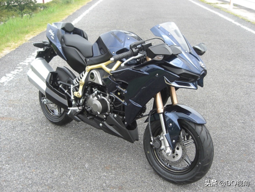 川崎z125改装效果图,国外牛人改装川崎z900