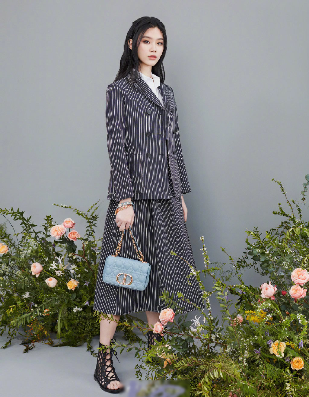 秋冬气质款连衣裙大衣,女士正装套装裙子