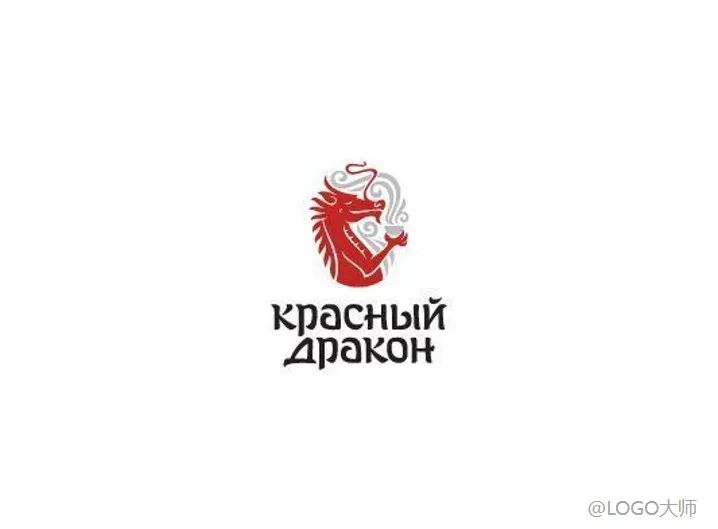 龙主题创意logo设计欣赏,龙logo设计中国风