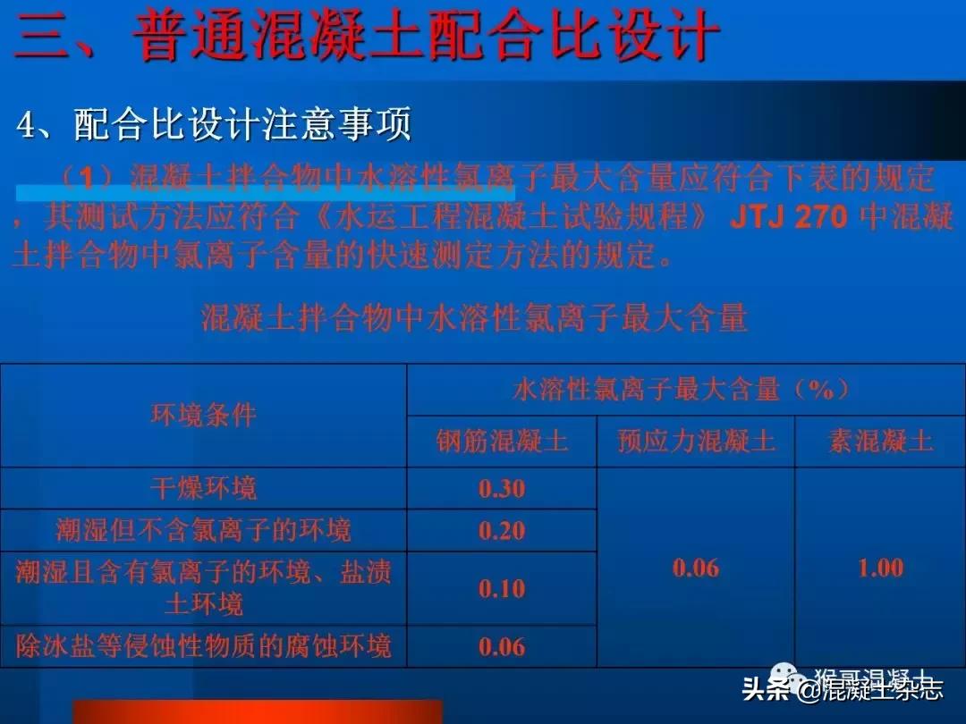 混凝土配合比设计例题,混凝土配合比设计每日一练