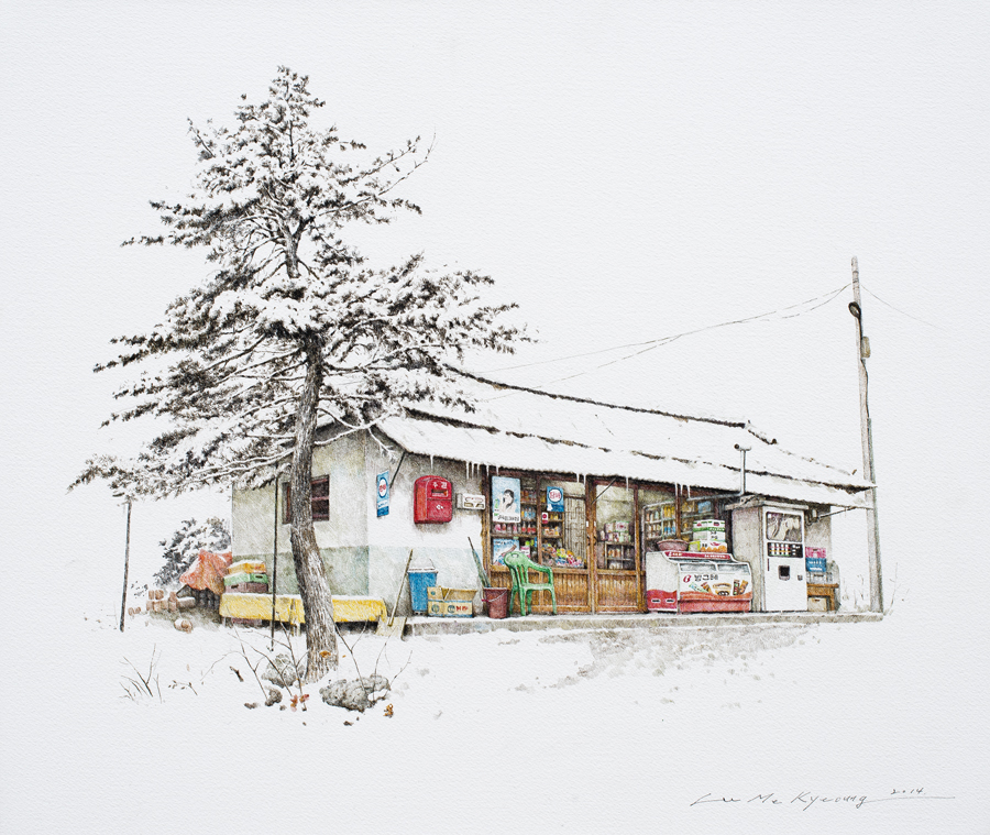 韩国插画师笔下的日常,韩国艺术家绘画作品