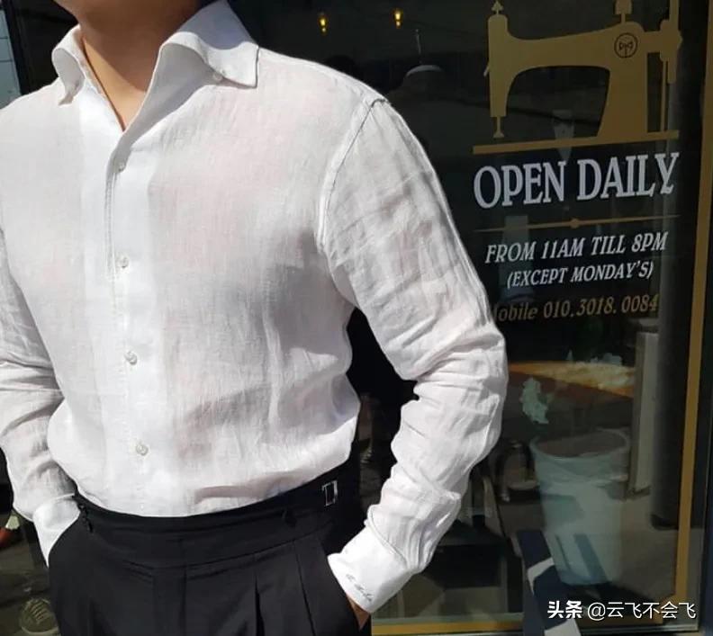 好一些的亚麻衬衫,轻奢小众高级感亚麻衬衫