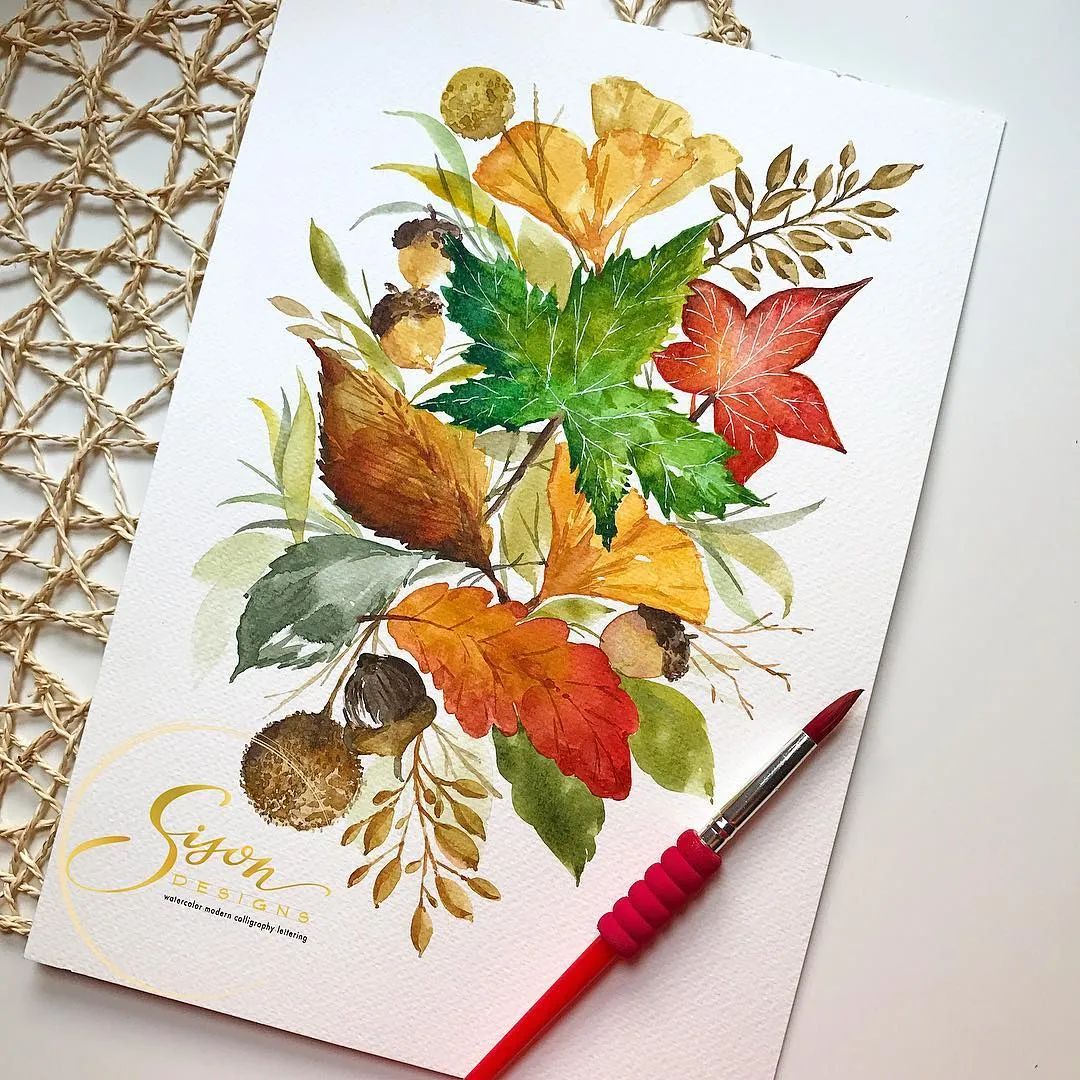 水彩手帐简单教程,水彩笔就能搞定的手账