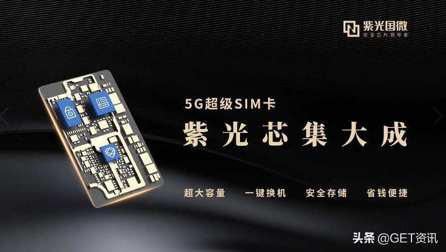 紫光国微5G超级SIM卡，移动全渠道开售，北京首销！