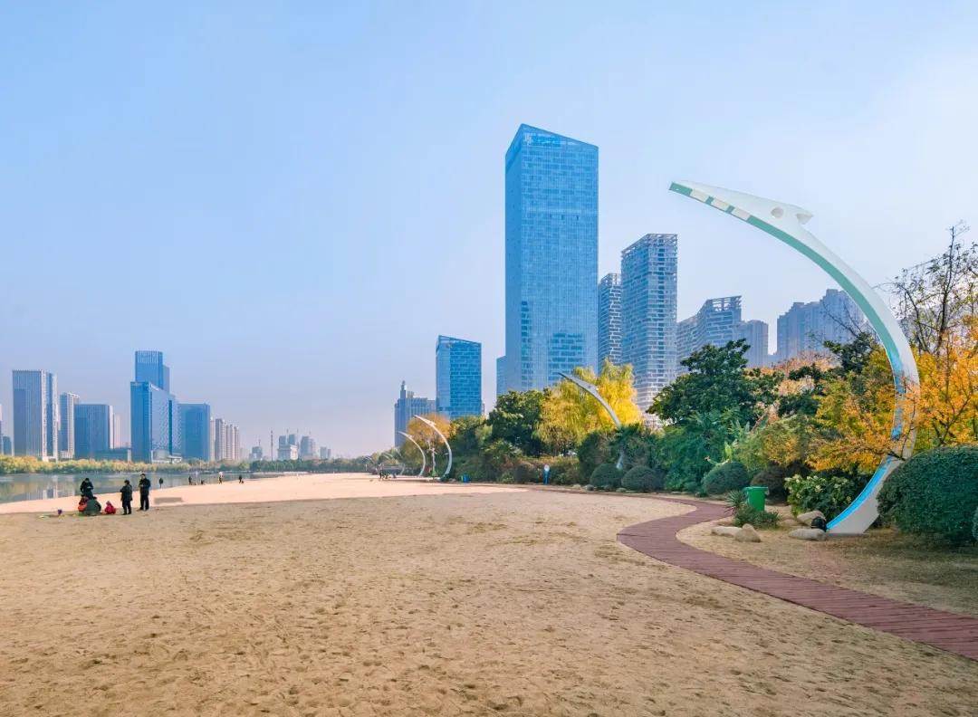 合肥市政务区的天鹅湖介绍,合肥天鹅湖设计