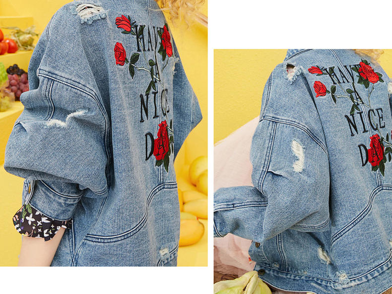 高端轻奢牛仔外套妖精的口袋,小众牛仔外套测评