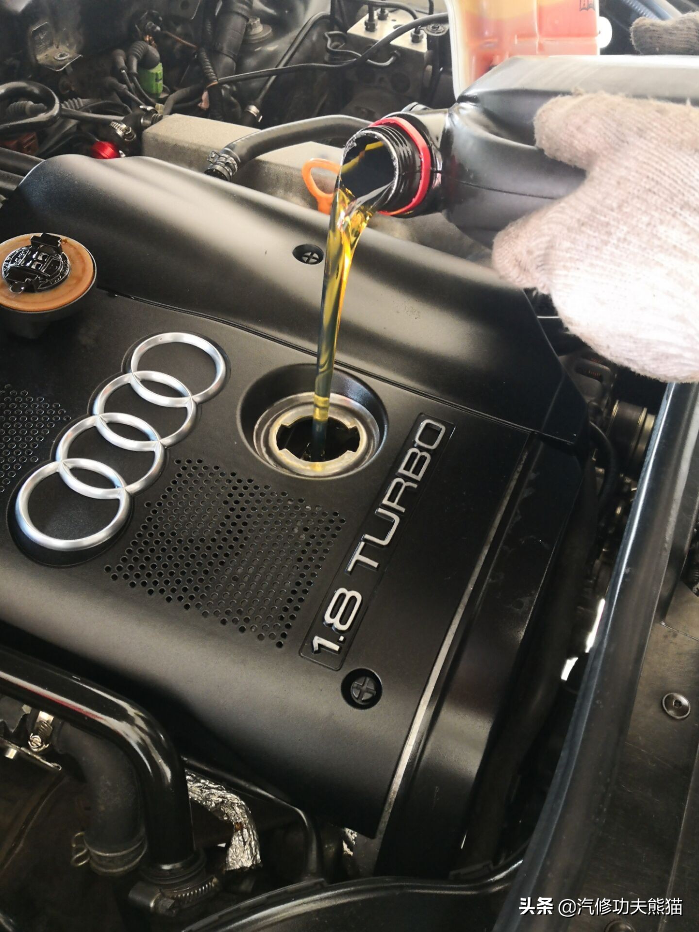 奥迪a6老款升级新款全过程,面目全非的23w公里的奥迪a6