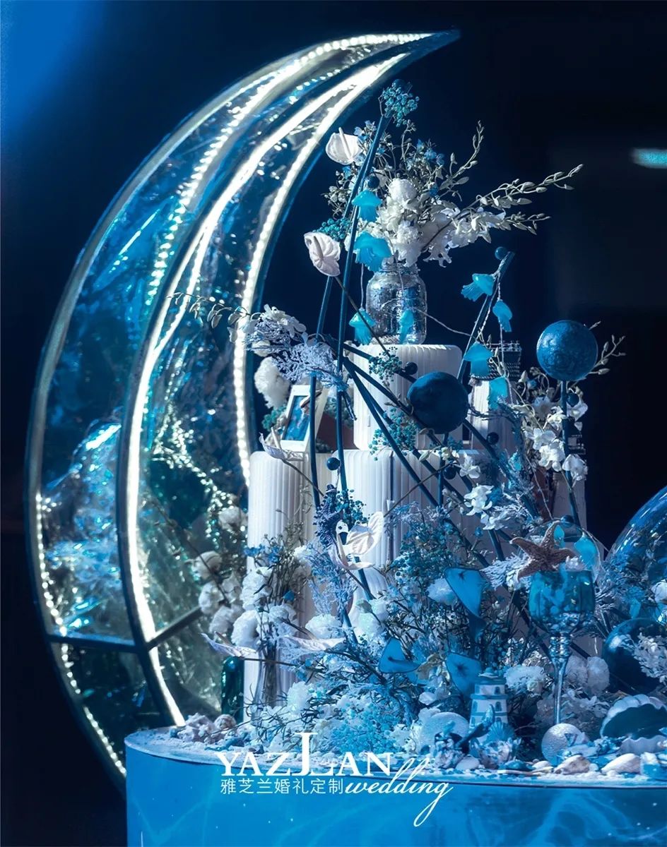 一场来自海底的宝宝宴，深蓝色的美丽童话