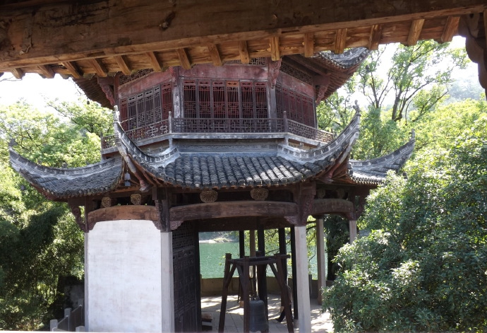 古代书院建在深山老林,坐落在山里的书院