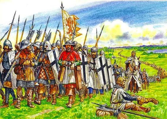 中世纪欧洲历史上最大的骑士战争,中世纪最大的骑士战争