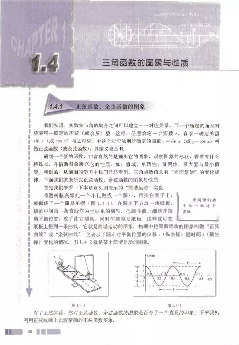 高中数学人教版必修四电子版,高中数学必修四电子课本