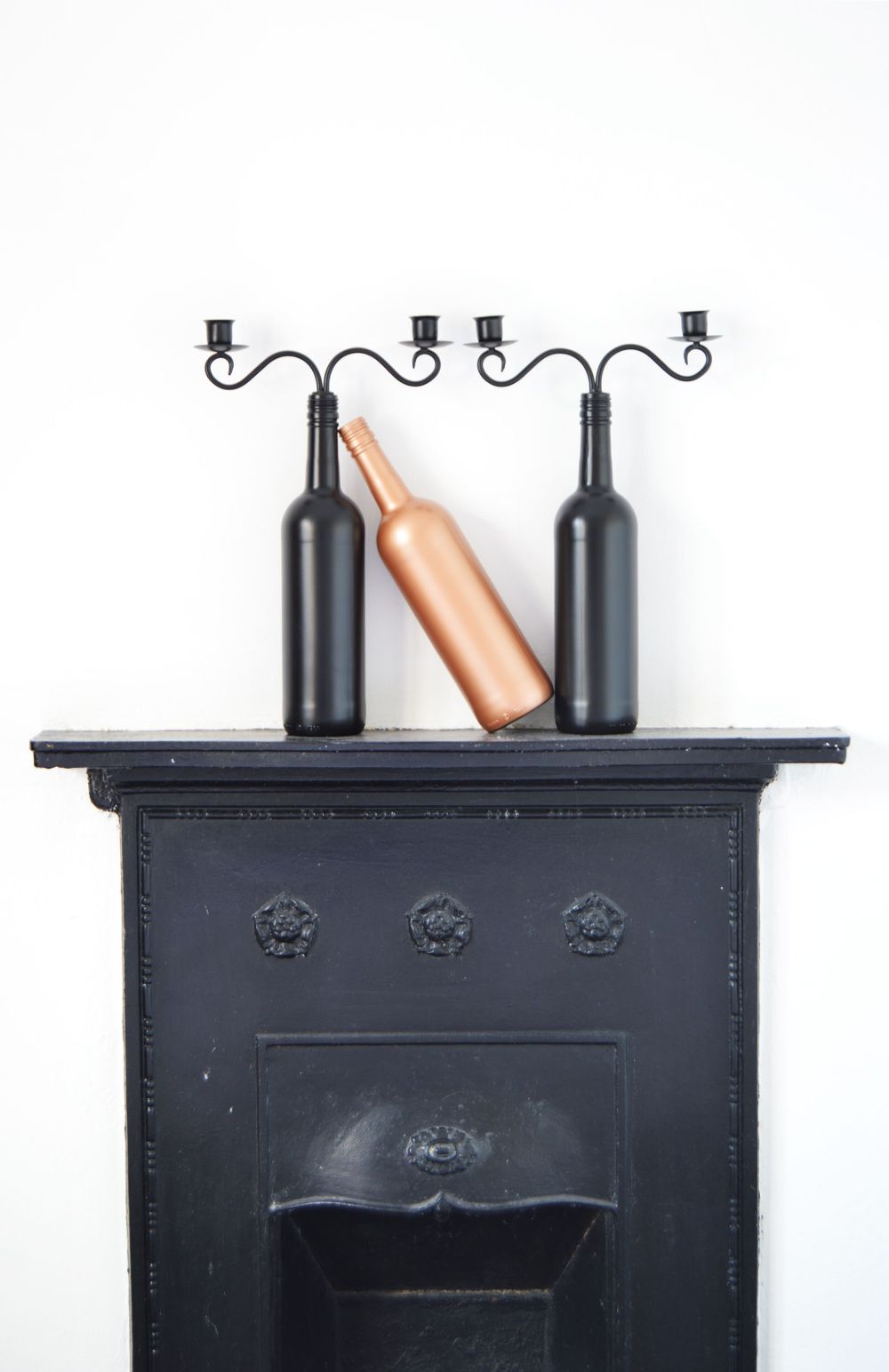 空酒瓶创意改造装饰,酒瓶创意装修效果图