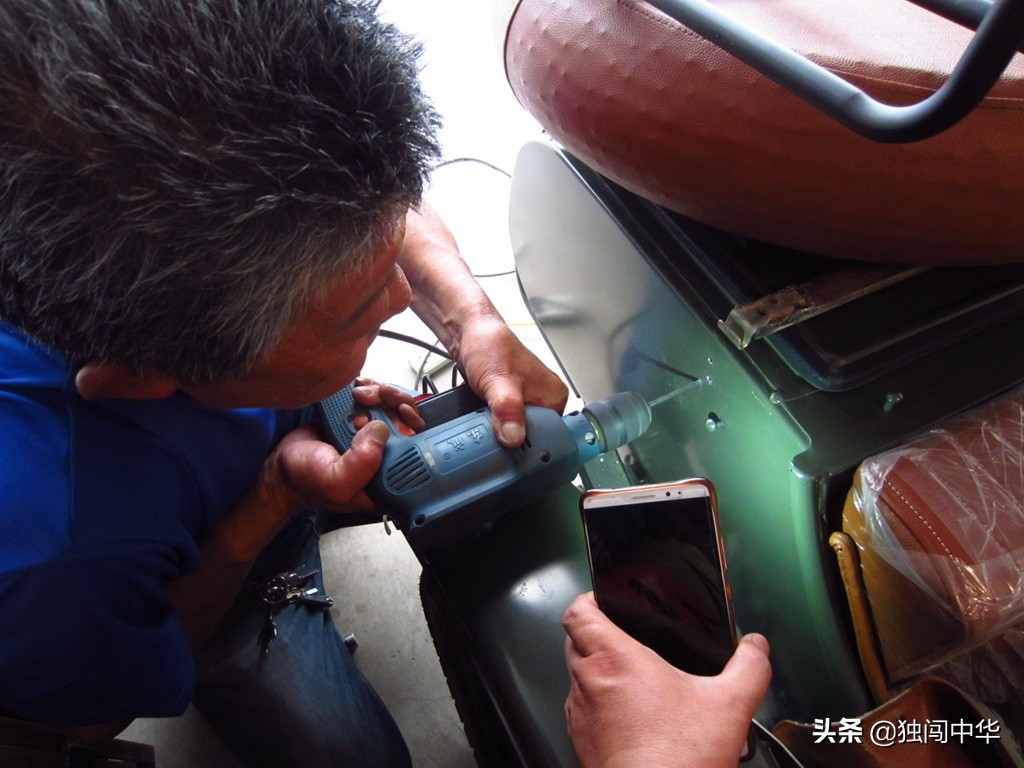 银钢边三轮悍路者改装,银钢悍路者300改边驱