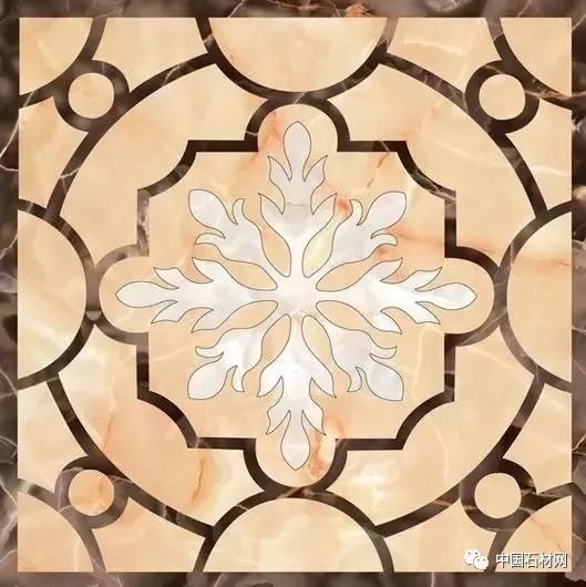 卫生间花洒水刀拼花效果图,水刀拼花图案效果图